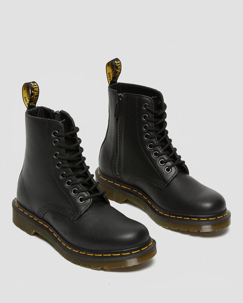 Dr Martens 1460 Pascal Nappa Winterschoenen Dames Zwart | NL 498OKI